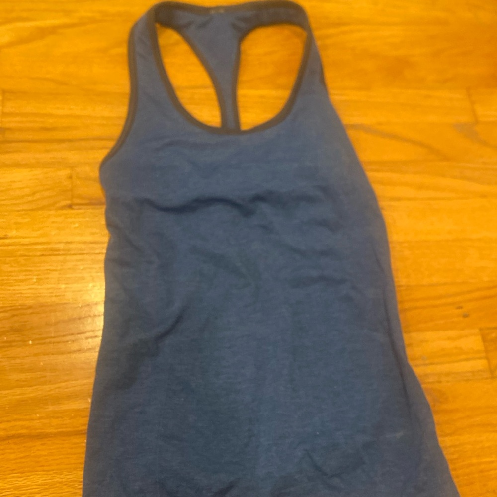 Women's Lululemon Size 4 Blue Tank Top